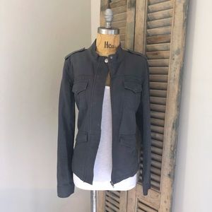 Hinge Military Style Jacket Blazer